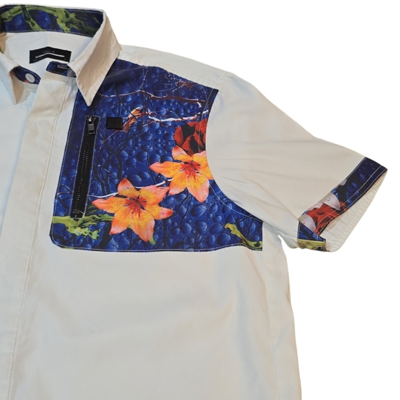 FORTE MENS CASUAL  BUTTON-DOWN SHIRT M - Picture 2 of 8